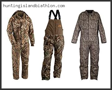 Best Hunting Insulated Coveralls